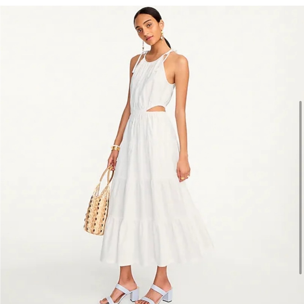 J. Crew Harbour side cut out dress